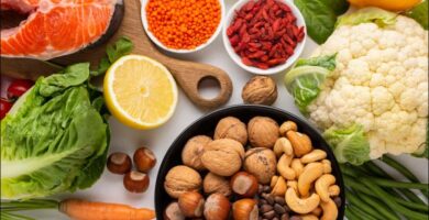 foto de alimentos que proporcionan un buen aporte de magnesio en el embarazo