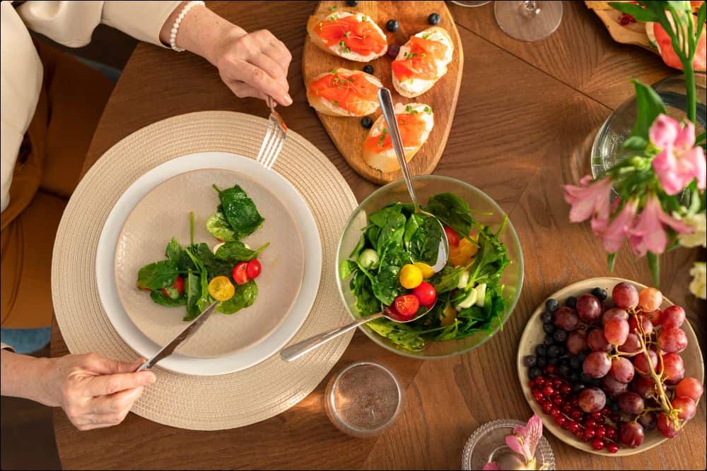 foto de alientos que forman parte de una dieta para la menopausia
